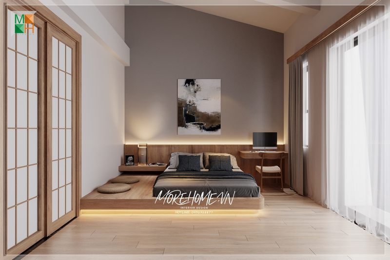 Tranh canvas treo tường trừu tượng khung gỗ trang trí tô điểm nét nghệ thuật thẩm mỹ cho không gian